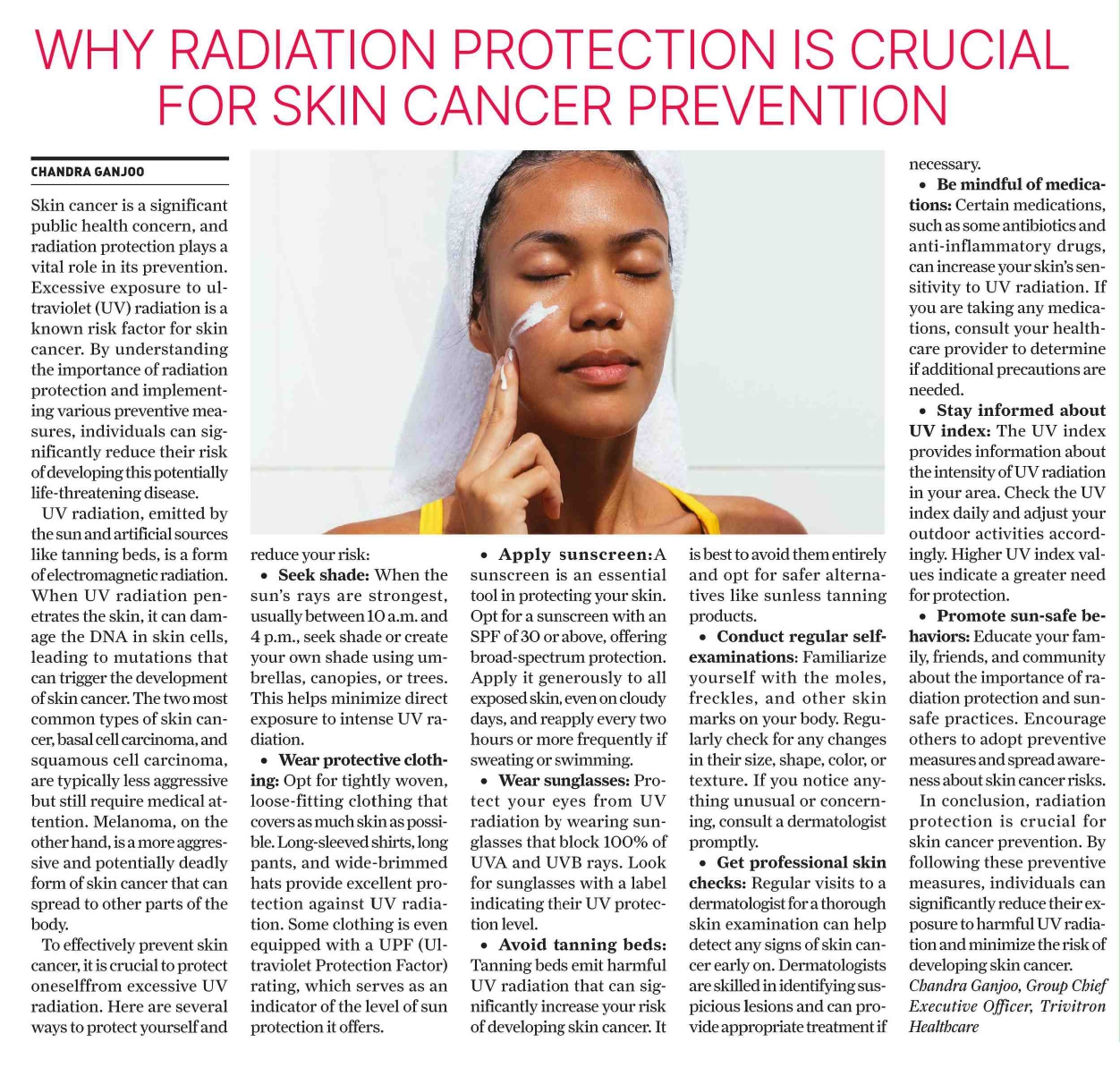 Everything you need to know about Radiation protection - Blog, Trivitron  Healthcare Solutions